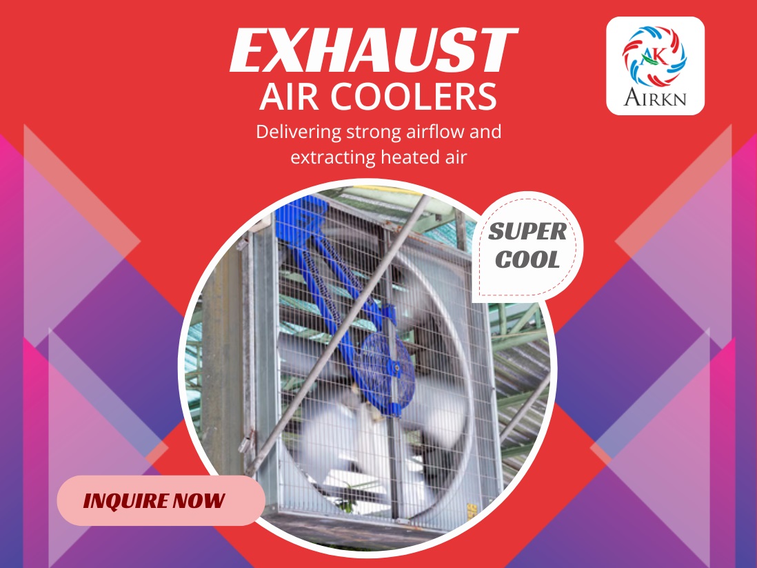 Exhaust Air Coolers Manufacturer in Gurugram