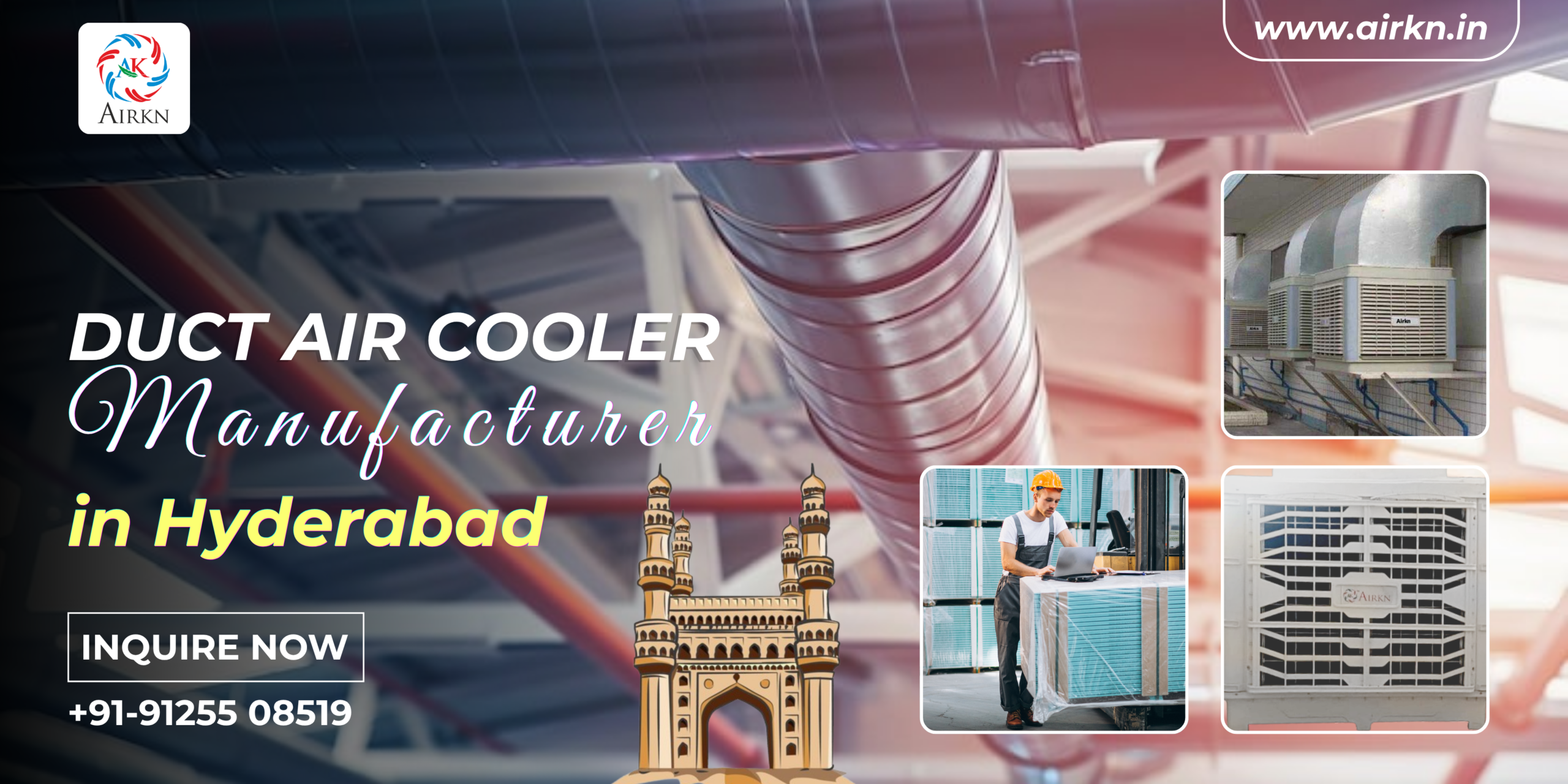 Duct Air Cooler Manufacturer in Hyderabad