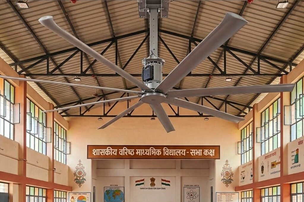 HVLS fan by airkn